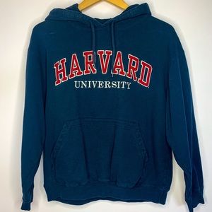 Harvard University Navy Blue Hoodie size Small